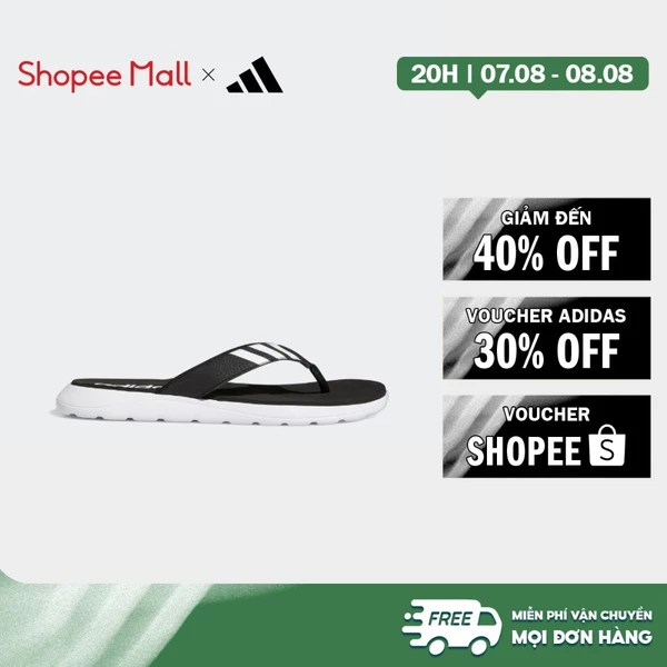 [Duy nhất 8.8 - VOUCHER 30%]adidas Bơi lội & Phong cách sống Dép xỏ ngón Comfort Nam Đen EG2069