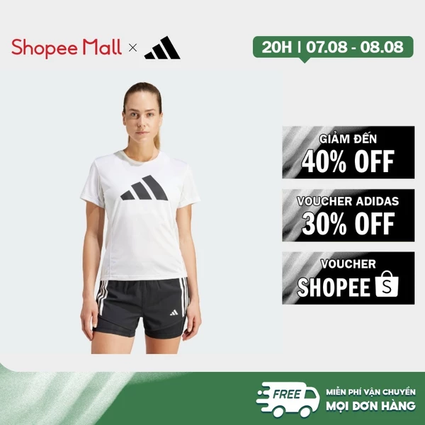 [Duy nhất 8.8 - VOUCHER 30%]adidas Chạy Áo Thun Run It Nữ trắng IN0111