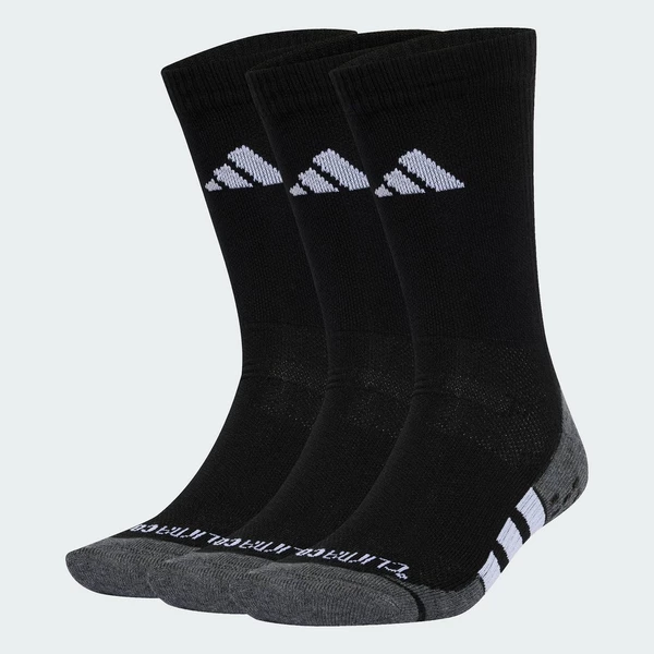 adidas Gym & Training Bộ 3 Đôi Tất Cổ Cao Lót Đệm Siêu Bám Performance CLIMACOOL Unisex Đen JC6448