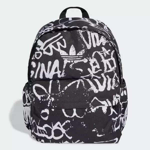adidas Phong cách sống Ba Lô Classic In Graphic Unisex Đen JX3192