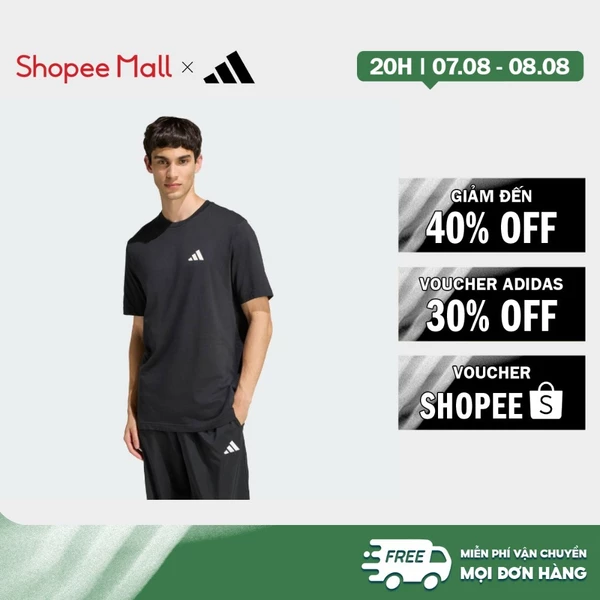 [Duy nhất 8.8 - VOUCHER 30%]adidas Phong cách sống & Quần vợt ÁO THUN GRAPHIC ĐẠP XE ĐỊA HÌNH NGOÀI TRỜI Nam Đen KB2536