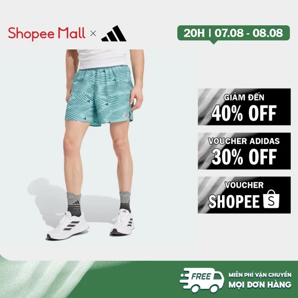 [Duy nhất 8.8 - VOUCHER 30%]adidas Chạy Quần Short Chạy Bộ Adi365 Essentials Brand Love Nam Ngọc lam JM5730