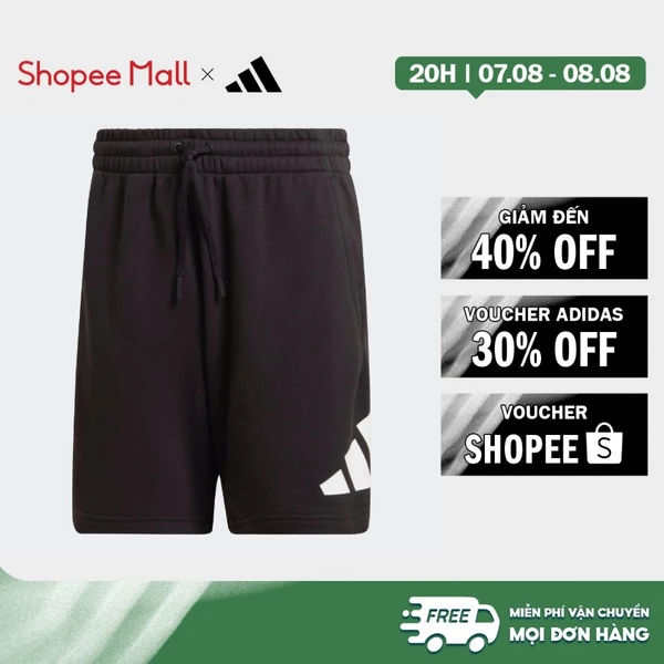 [Duy nhất 8.8 - VOUCHER 30%]adidas Phong cách sống Quần Short Future Icons Nam Đen HC3477