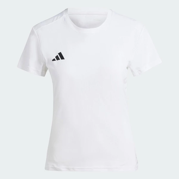 adidas Chạy Áo Thun Chạy Bộ Adizero Essentials Nữ trắng IN1173