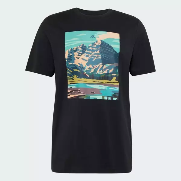 adidas Hiking ÁO THUN GRAPHIC TERREX NATURE AWAITS Nam Đen IA4388