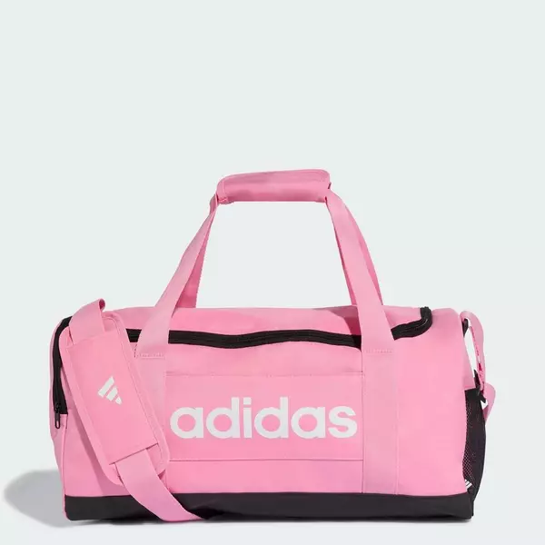 adidas Phong cách sống Túi Duffel Linear Cỡ Nhỏ Unisex Hồng KE5708