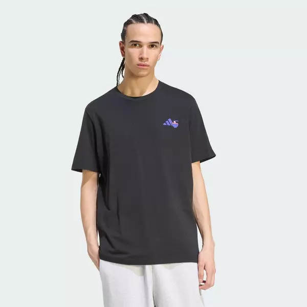 adidas Phong cách sống ÁO THUN GRAPHIC RAMEN Nam Đen KS5081
