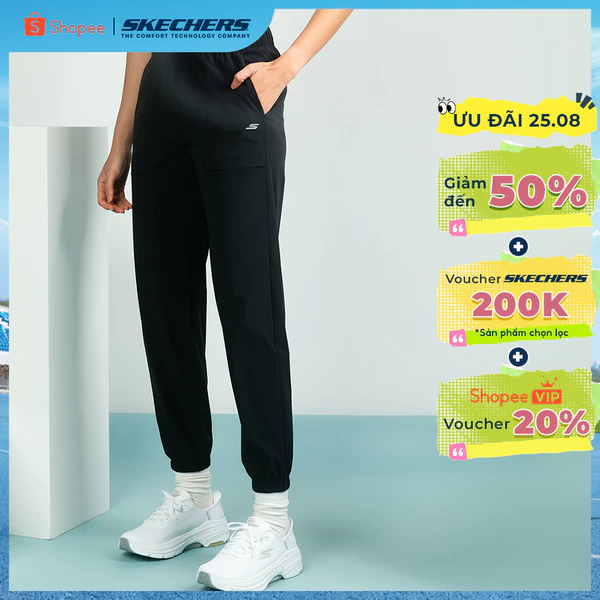 Quần Dài Thể Thao Nữ Skechers Walking Performance Pants - SP325W319-0018