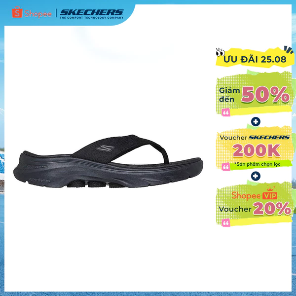 Xăng Đan/Dép Nữ Skechers On-The-Go Go Walk 7 Sandal Kylie - 141056-BBK
