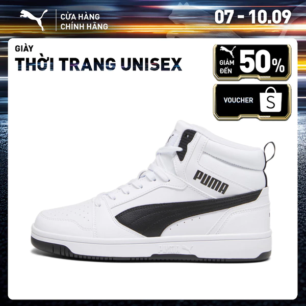 Giày thời trang PUMA Unisex Rebound Màu Trắng