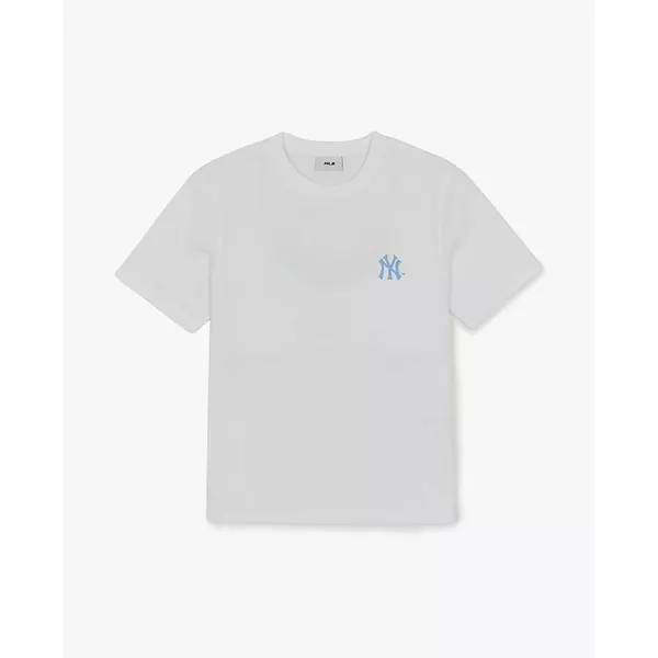 MLB - Áo thun unisex tay ngắn Basic Color Lettering Graphic_3ATSB6363-50WHS