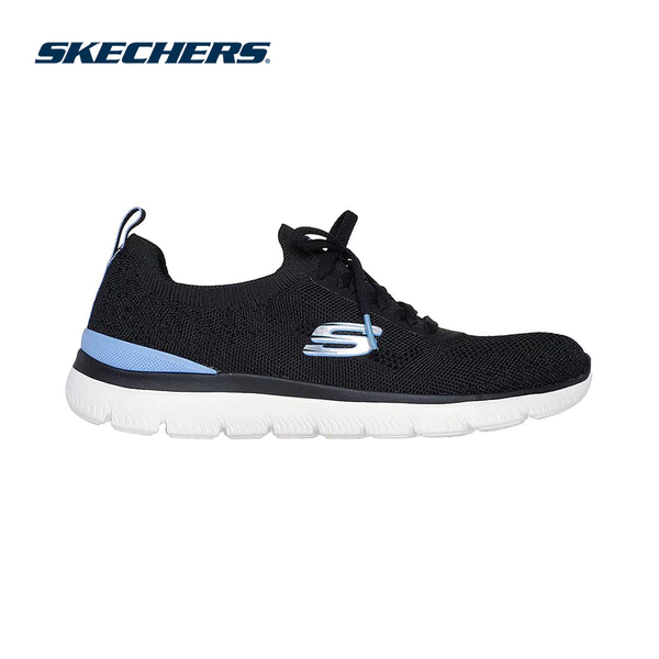 Giày Thể Thao Nữ Skechers Sport Summits Sneak Peek Thường Ngày-150122-BKLB Memory Foam Online Sale