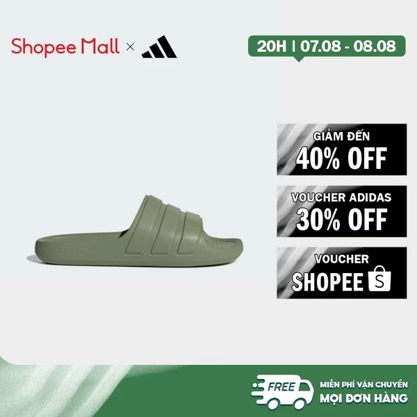 [Duy nhất 8.8 - VOUCHER 30%]adidas Bơi lội & Phong cách sống Dép adilette Flow Unisex màu xanh lá IG6865