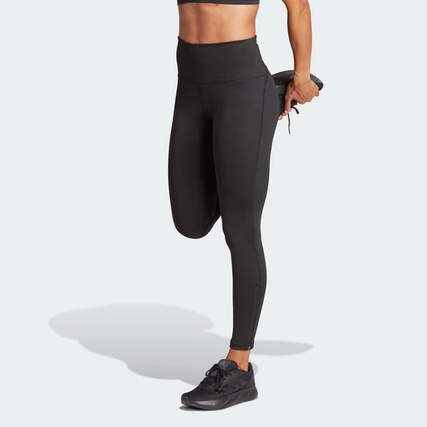 adidas Chạy Quần Legging Dáng Dài Adizero Essentials Nữ Đen IP3085