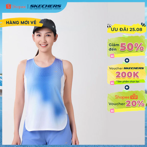 Sports Tank Top Nữ Skechers Running Performance Sports Tank Top - SP326W333-0019