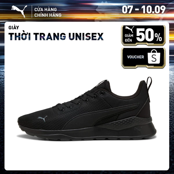 Giày Thời Trang PUMA Unisex Anzarun Lite Black-Black Màu Đen
