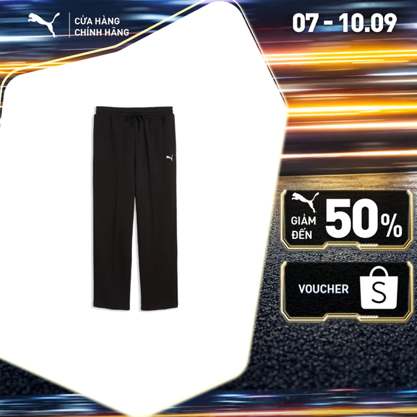 Quần Dài Thời Trang PUMA Nam ESS Relaxed Sweatpants Black Màu Đen