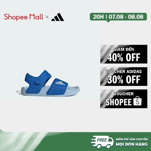 [Duy nhất 8.8 - VOUCHER 30%]adidas Phong cách sống Sandal adilette Trẻ em Màu xanh da trời IH3632
