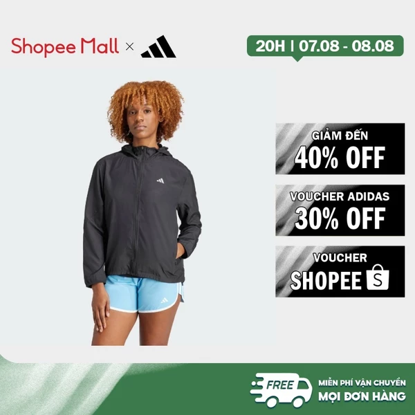 [Duy nhất 8.8 - VOUCHER 30%]adidas Chạy Áo Khoác Run It Nữ Đen IL7223