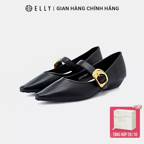 Giày bệt nữ ELLY EG269 da tổng hợp 2.5cm thanh lịch công sở