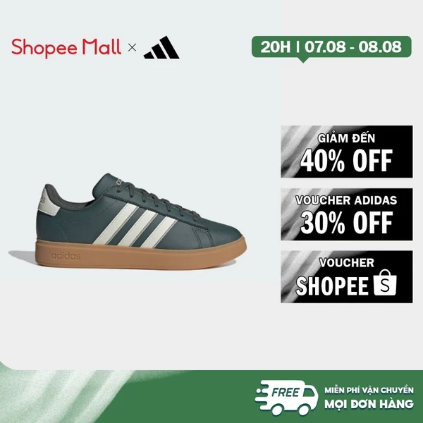 [Duy nhất 8.8 - VOUCHER 30%]adidas Lifestyle GRAND COURT 2.0 SHOES Men Grey JI0946