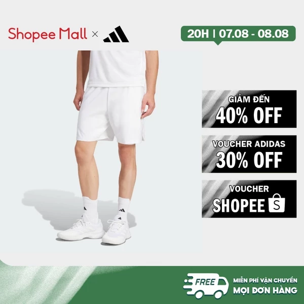 [Duy nhất 8.8 - VOUCHER 30%]adidas Tennis & Padel Tennis Club Tennis Climacool 2-in-1 Shorts Men White JD8635