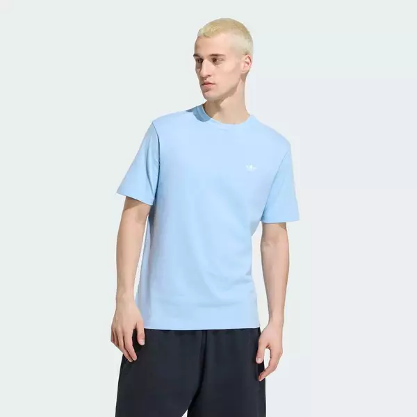 adidas Phong cách sống ÁO THUN TREFOIL ESSENTIALS Nam Màu xanh da trời KT2470