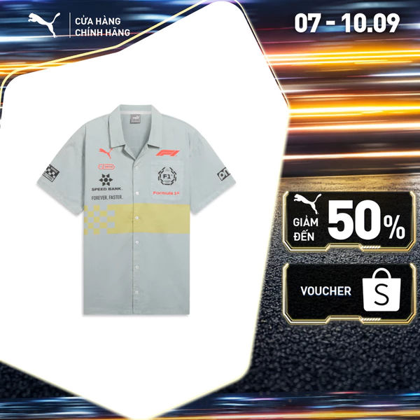 Áo Thun Thể Thao PUMA Nam F1 Racing Shirt Feather