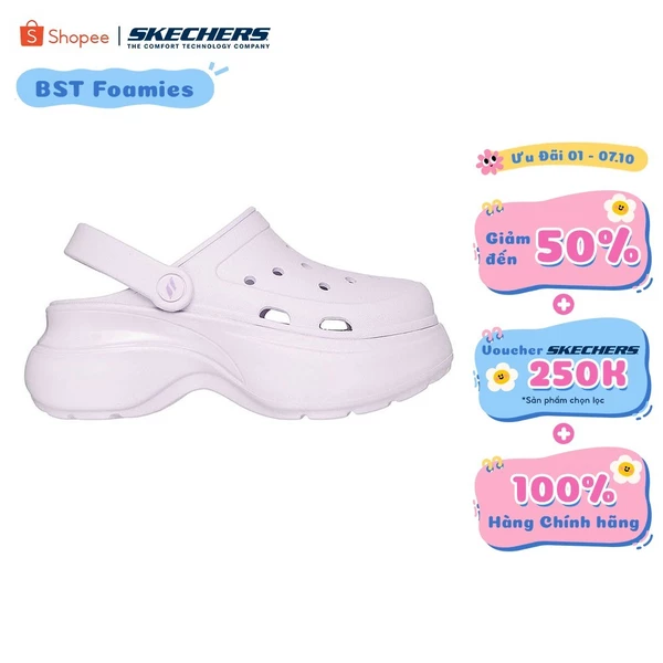 Giày Clog Nữ Skechers Foamies Tai That Girl-111678-LAV