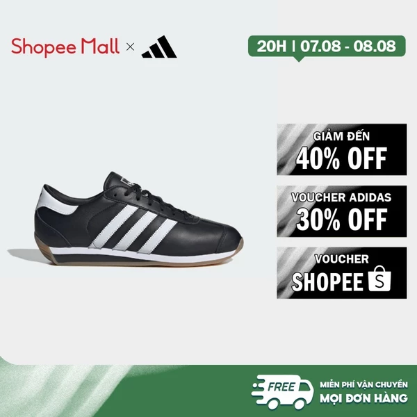 [Duy nhất 8.8 - VOUCHER 30%]adidas Lifestyle Country II Shoes Unisex Black ID6600