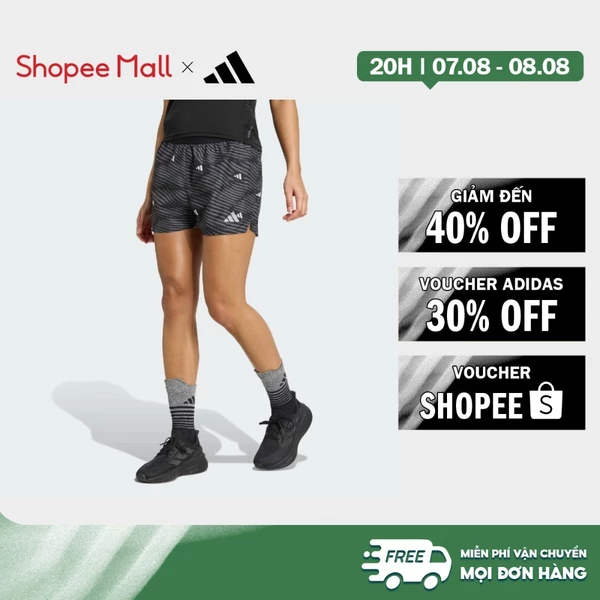 [Duy nhất 8.8 - VOUCHER 30%]adidas Chạy Quần Short Chạy Bộ Adi365 Essentials — Phiên Bản Brand Love Nữ Đen JM5733
