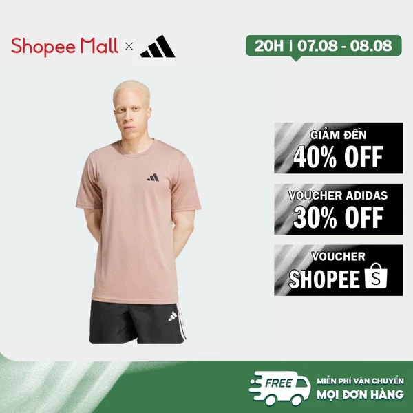 [Duy nhất 8.8 - VOUCHER 30%]adidas Gym & Training Train Essentials Feelready Novelty Tee Men Pink JC7739