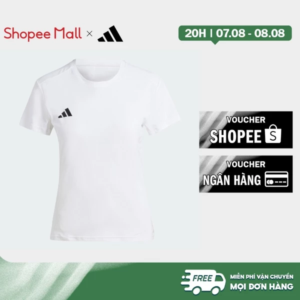 adidas Chạy Áo Thun Chạy Bộ Adizero Essentials Nữ trắng IN1173