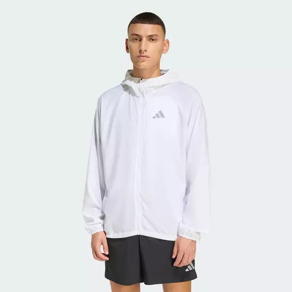 adidas Chạy Áo Khoác adi365 Running Essentials Nam trắng KA4340