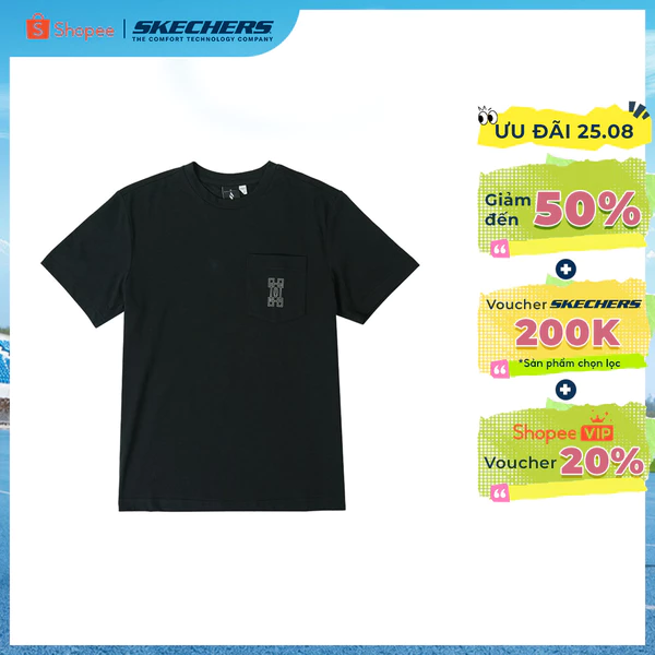 Áo Thun Tay Ngắn Unisex Skechers Demon Slayer Short Sleeve Tee - SL325U535-0018