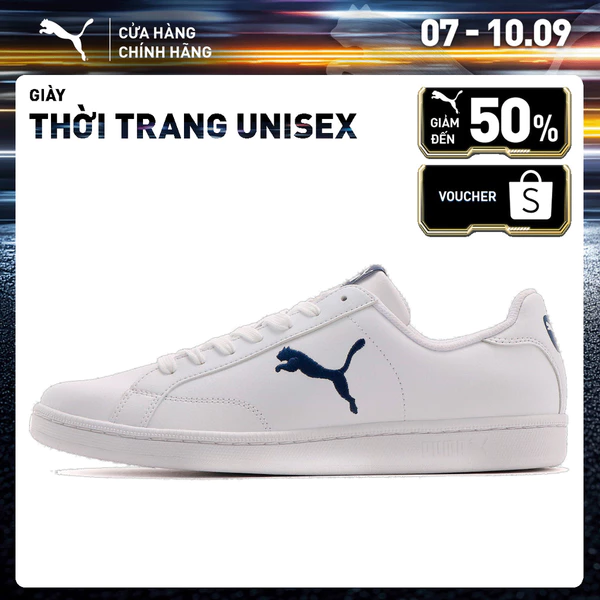 Giày thời trang PUMA Unisex Smash Cat Leather Màu Trắng