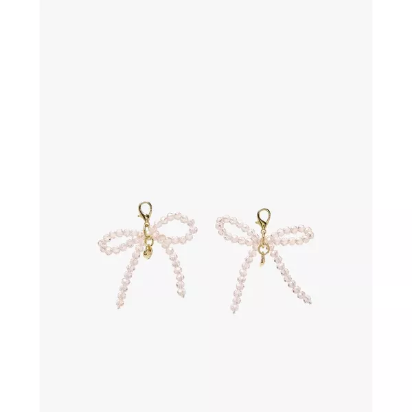 MLB - Charm nữ trang trí giày Beads Ribbon_3AETS036N-43PKS