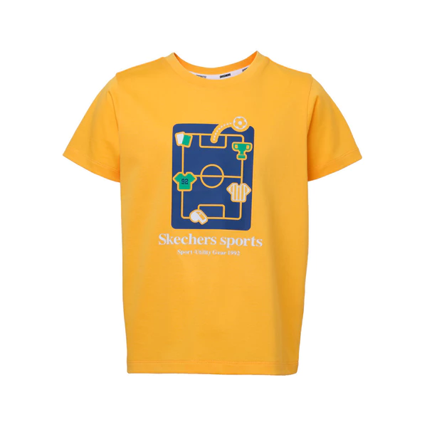 Áo Thun Tay Ngắn Trẻ Em Skechers Soccer Team Short Sleeve Tee-SL324K638-YL01 Online Sale