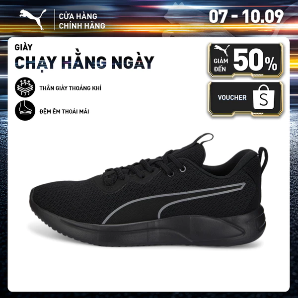 Giày Thể Thao PUMA Unisex Resolve Modern Black Màu Đen
