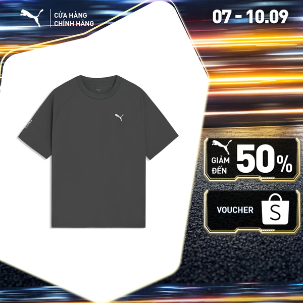 Áo Thun Thời Trang Tay Ngắn PUMA Unisex PUMATECH SS TEE WV Shadow Gray Màu Xám