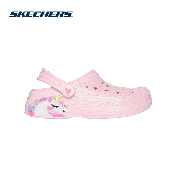 ONC Giày Clog Bé Gái Skechers Foamies Unicorn Dreamer Shimmer Slay-308401L-LTPK Online Sale