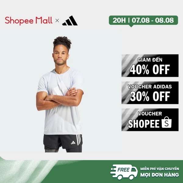 [Duy nhất 8.8 - VOUCHER 30%]adidas Chạy Áo Thun Run It Nam Màu xanh da trời IN0080