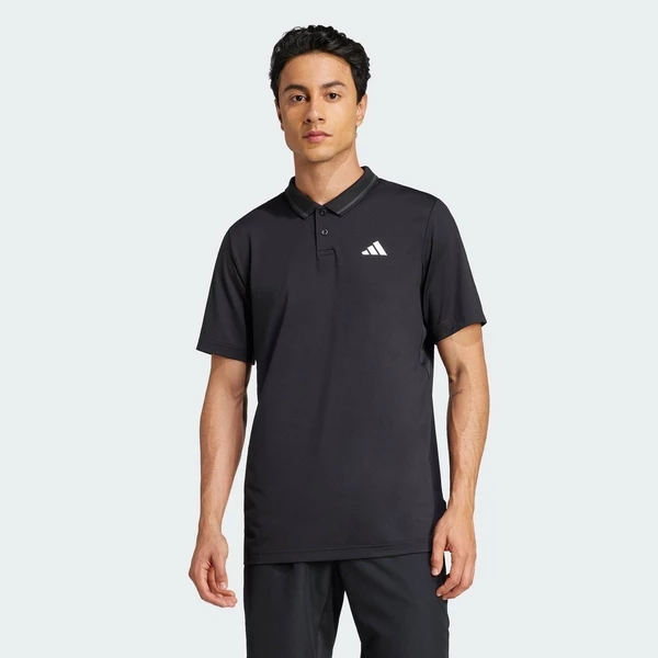 adidas Quần vợt & Padel Tennis Áo Polo Piqué Climacool Tennis Club Nam Đen JF8424