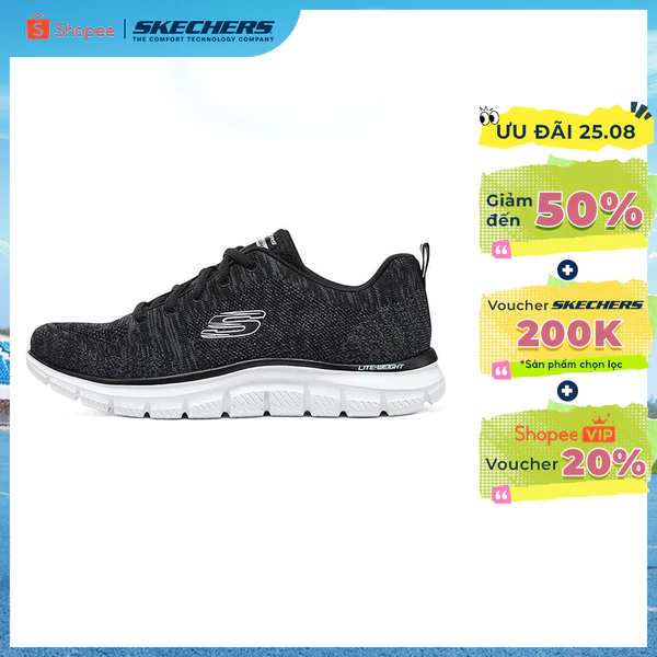 Giày Thể Thao Nữ Skechers Sport Track Daytime Dreamer Thường Ngày - 150142-BKW Memory Foam Online Sale