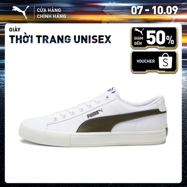 Giày thời trang PUMA Unisex Bari Casual Canvas Màu Trắng