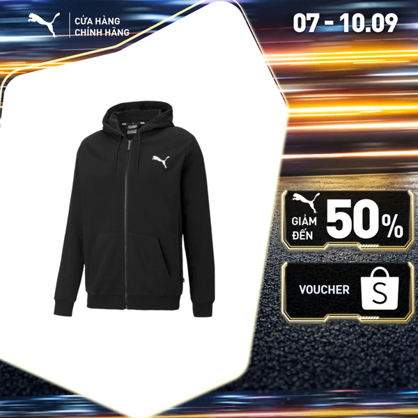 Áo Hoodie Thời Trang PUMA Nam ESS Small Logo FZ