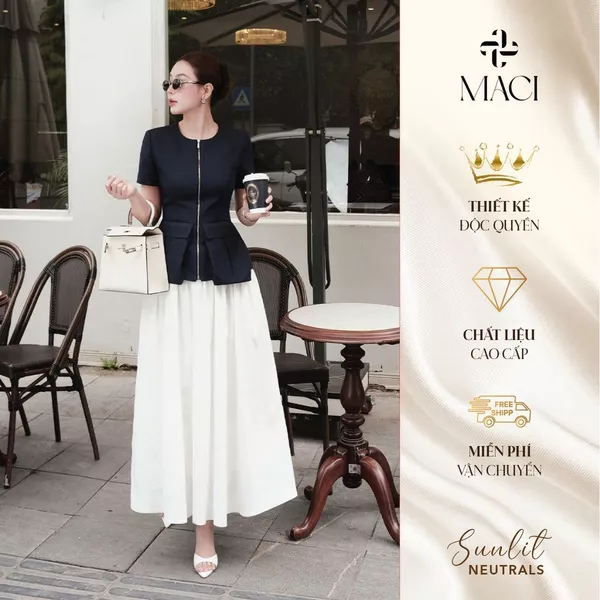 Chân Váy Xoè Thô Hàn 2 Lớp MACI MCVCVTR0198 Thời Trang Nữ Thiết Kế Độc Quyền