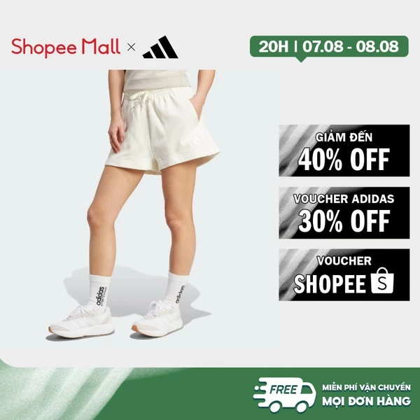 [Duy nhất 8.8 - VOUCHER 30%]adidas Phong cách sống Quần Short Vải Thun Da Cá ALL SZN Nữ trắng JY1560