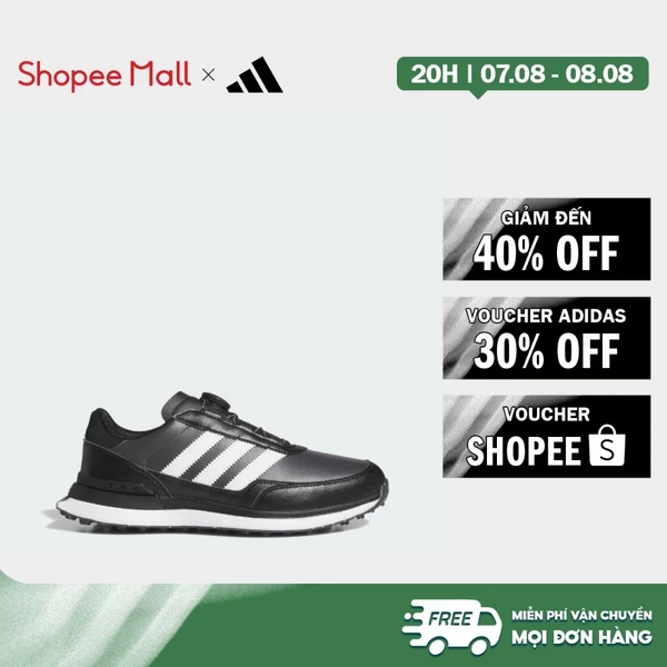 [Duy nhất 8.8 - VOUCHER 30%]adidas Đánh gôn GIÀY GOLF ĐINH LIỀN S2G 26 BOA Nam Đen JR1888