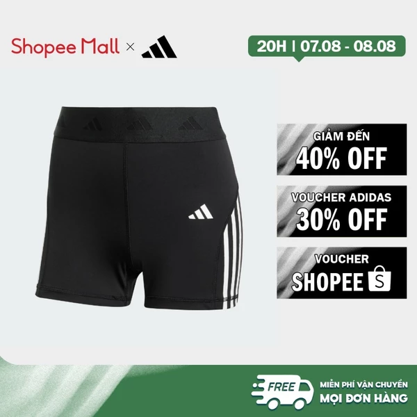 [Duy nhất 8.8 - VOUCHER 30%]adidas Gym & Training Quần Legging Hyperglam 3 Inch Nữ Đen IN9299